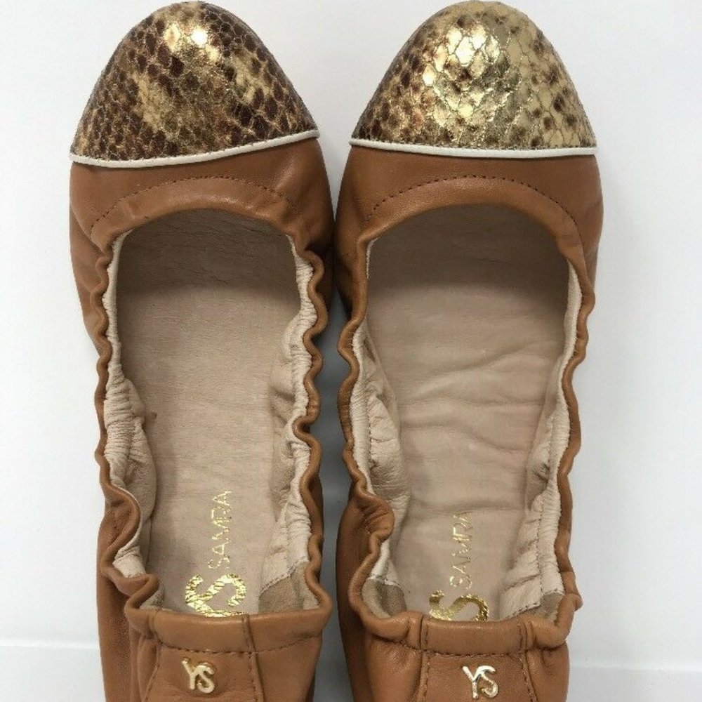 YOSI SAMRA Leather Flats
